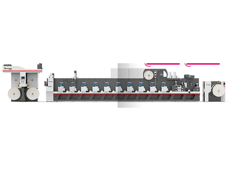 Inline Multifunctional Flexo Label Printing Press 