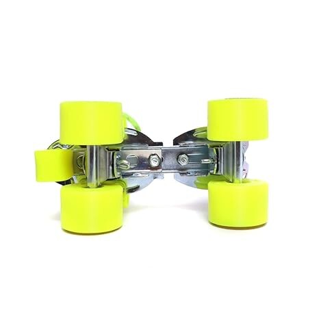 JJ JONEX Professional with Brake Adjustable Quad Roller Skates Suitable for Age Group 6-15 Years (MYC)