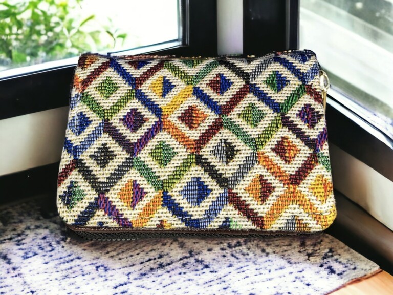 Multicolor Texture Wallet W - 002