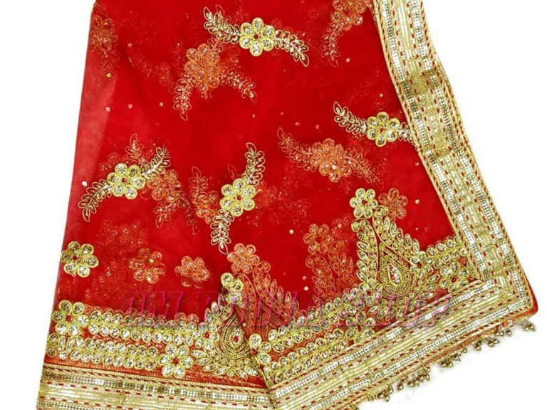 Embroidered Chunari