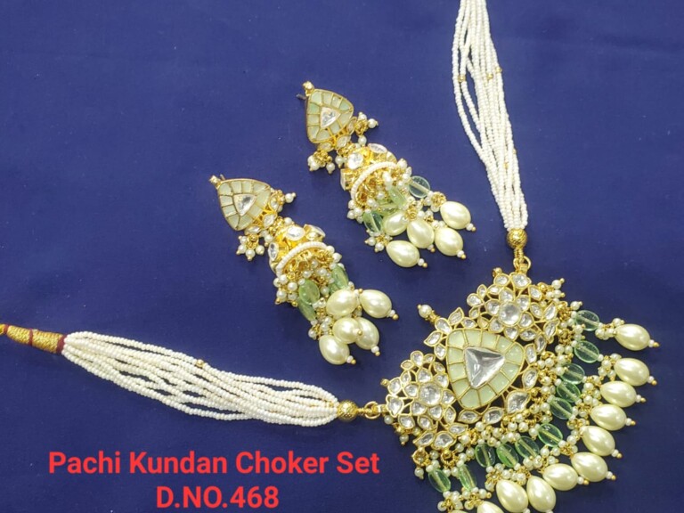 pachi kundan choker set