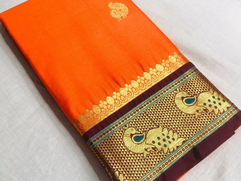 Traditional Paithani border Cotton Silk sarees