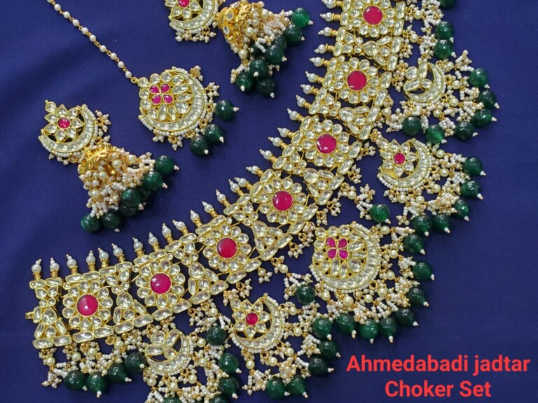 Bridal kundan nacklace