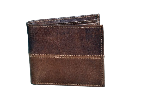 Mens Brown Leather Wallet