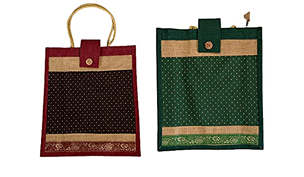 Jute Zipper Bags