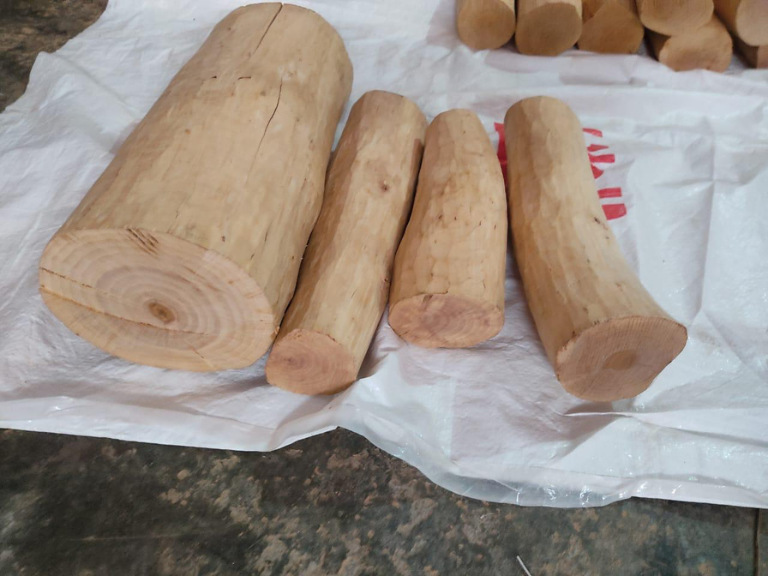 White Sandalwood Logs